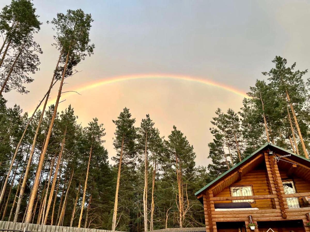 Eco Dom V Lesu Pensionat Bila Krynytsia Exteriör bild